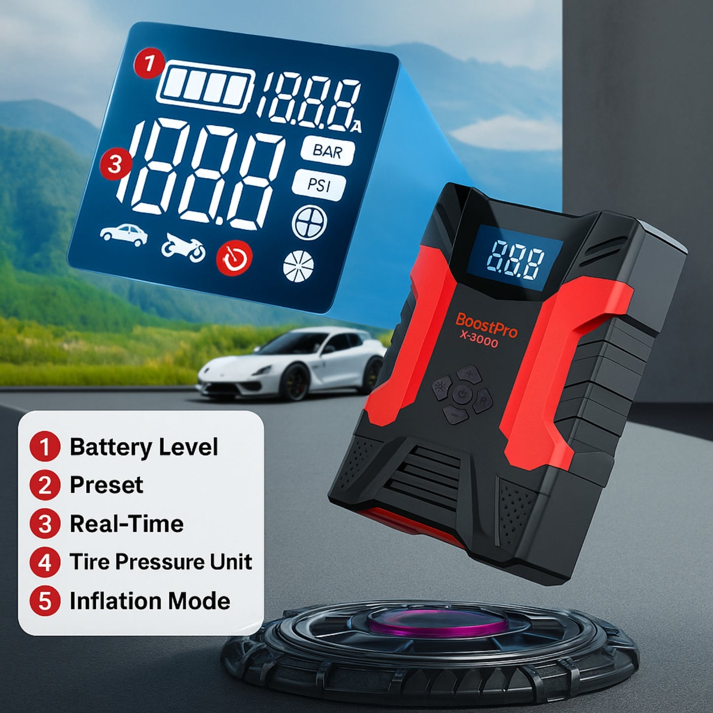 BoostPro X-3000