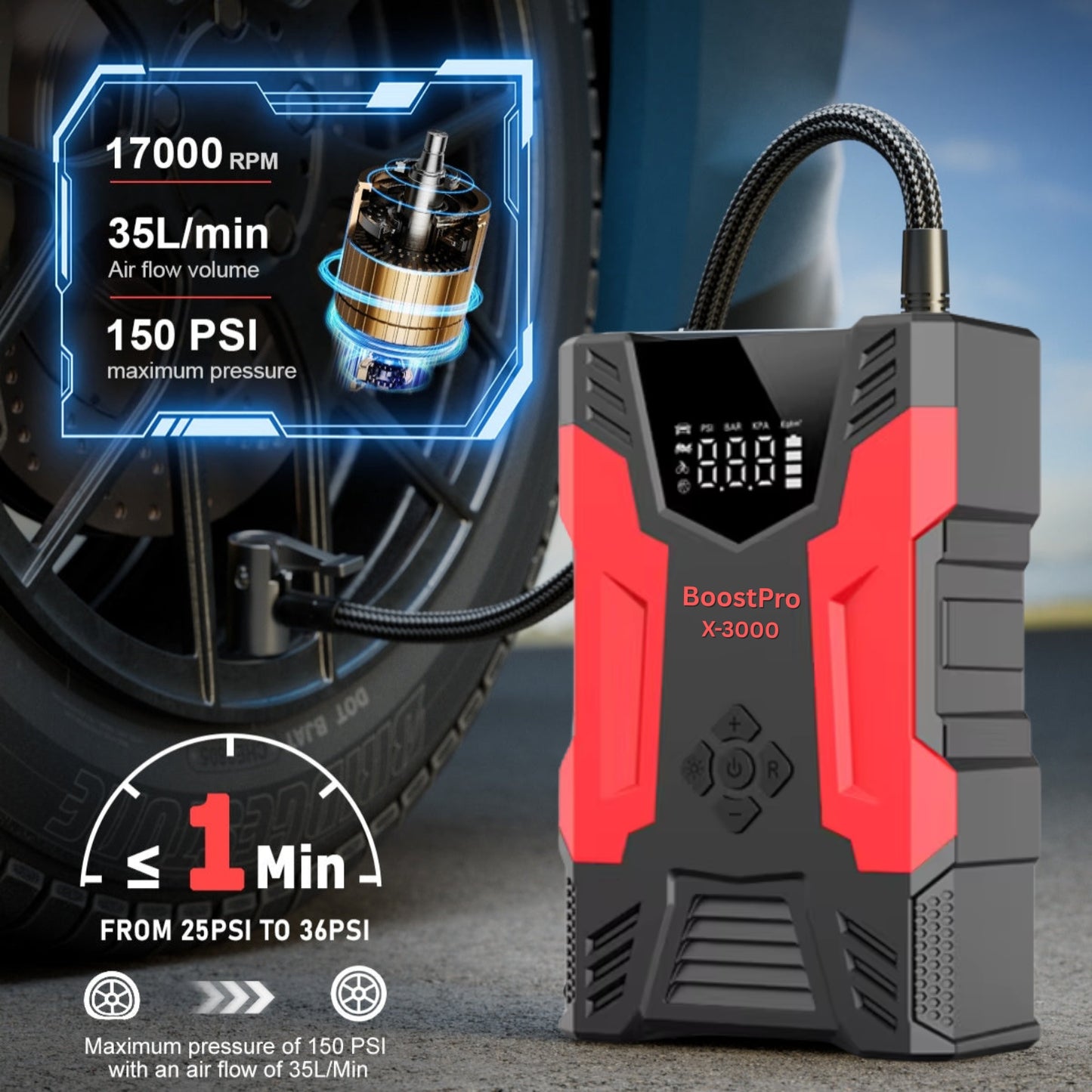 BoostPro X-3000